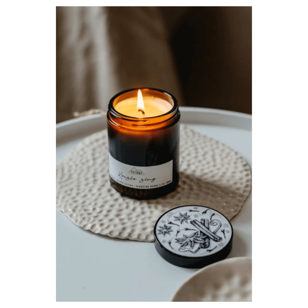 Svíčkuj Sójová svíčka Kouzlo zimy - skořice, hřebíček, badyán, vanilka