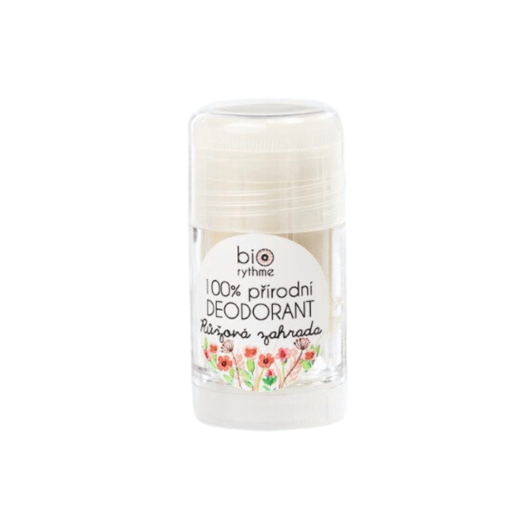 Biorythme 100% přírodní deodorant Růžová Zahrada s květinovou vůní pro ženy.