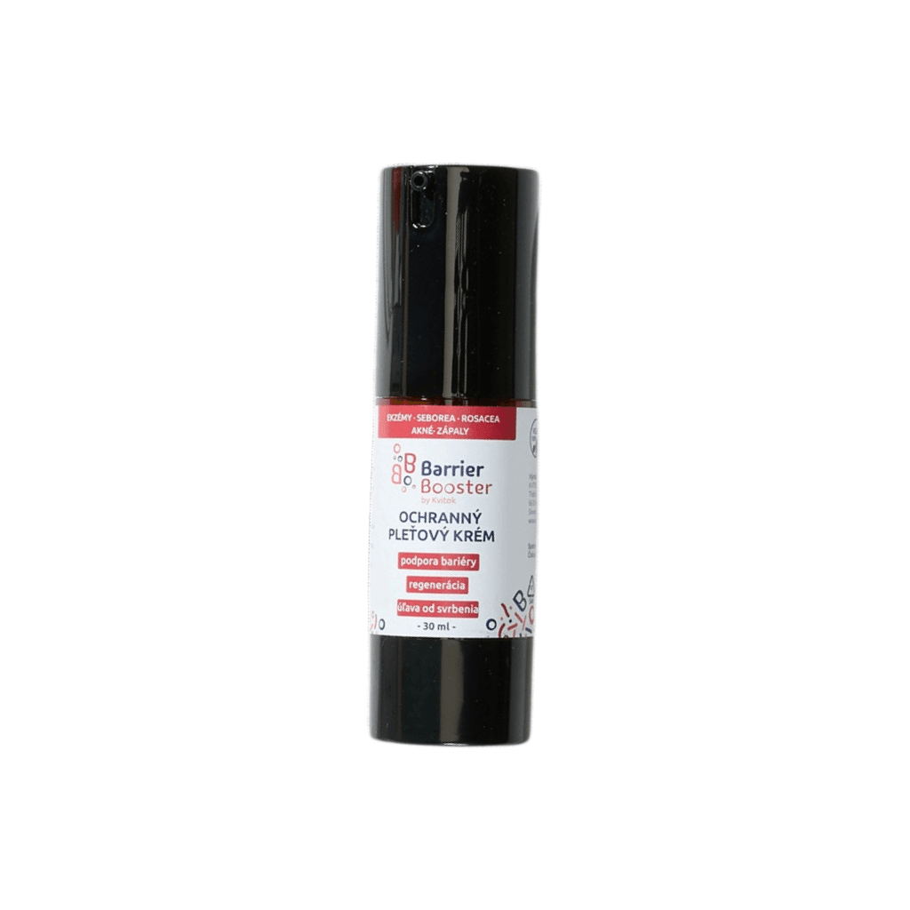 Kvitok BB Barrier Booster Ochranný pleťový krém 30 ml – přírodní péče pro citlivou pleť, podpora lipidové bariéry.