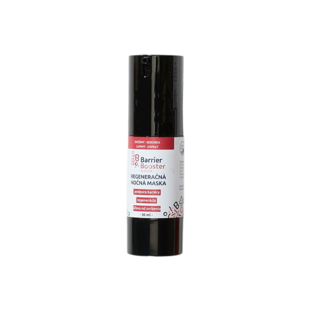 Kvitok BB Barrier Booster Regenerační Noční Maska 30 ml - EkzemFree.cz