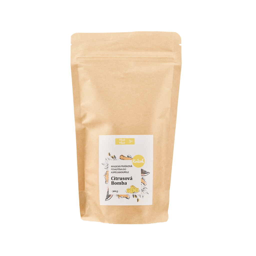 Kvitok Magická pěna do koupele Citrusová bomba - EkzemFree.cz