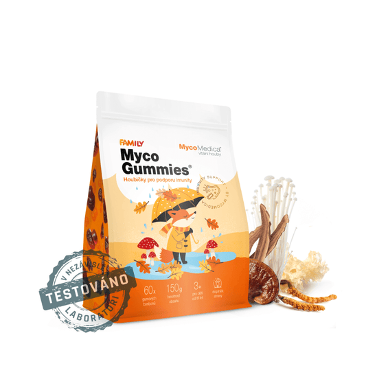 MycoMedica MycoGummies pro podporu imunity 150g - EkzemFree.cz