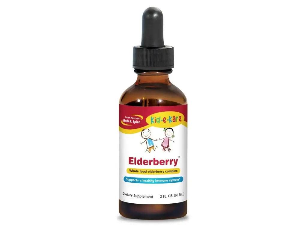 Kapky z černého bezu NAHS pro děti, podpora zdravého imunitního systému, bio složení, 60 ml.