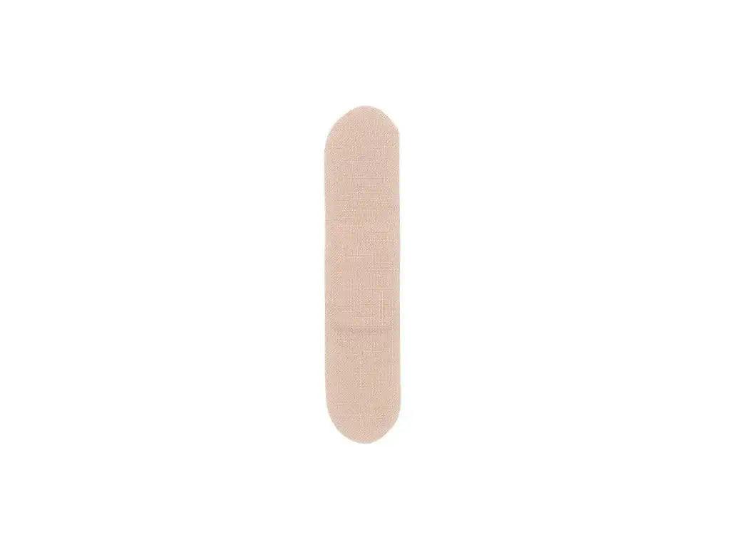 Přírodní bambusová náplast v tělovém odstínu, hypoalergenní, ideální pro citlivou pokožku a všechny typy poranění.