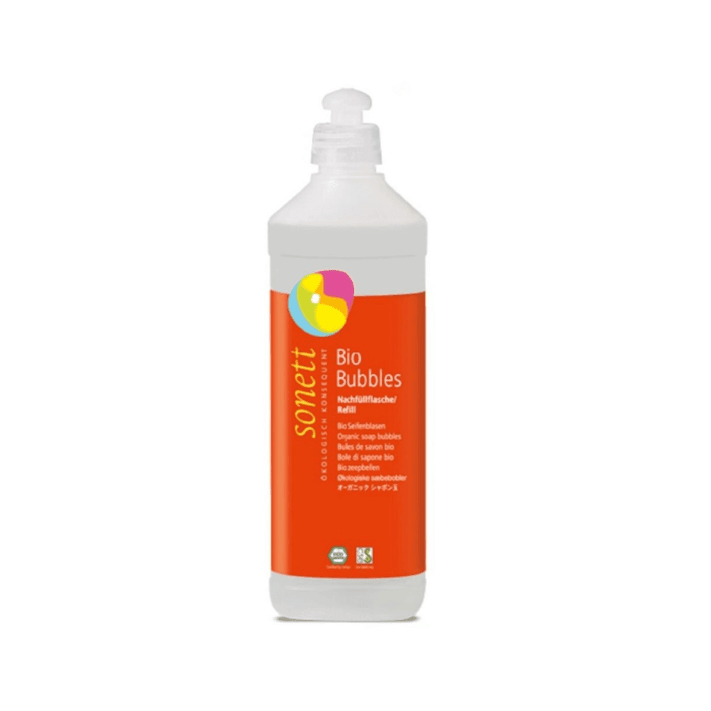 Sonett náplň do bublifuku pro děti 500 ml, bio kvalita, bez chemikálií, ideální pro zábavu a bezpečné hraní.