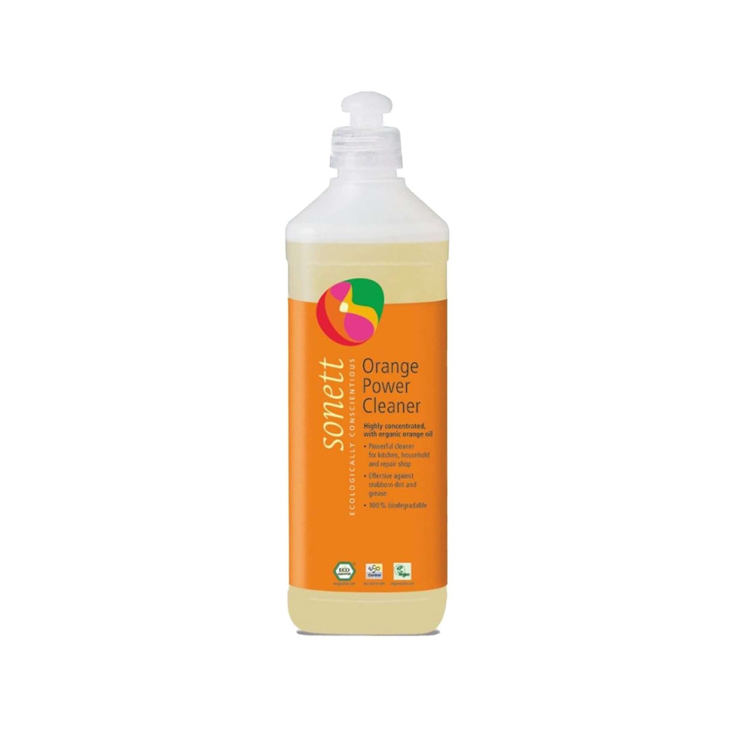 Sonett Pomerančový intenzivní čistič 500 ml - efektivní čistič na mastnotu pro domácnost a dílny.