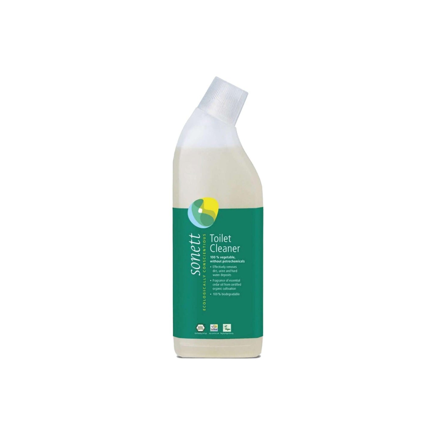 Sonett WC čistič cedr a citronela 750 ml s přírodními éterickými oleji, účinné odstraňování nečistot a vodního kamene.