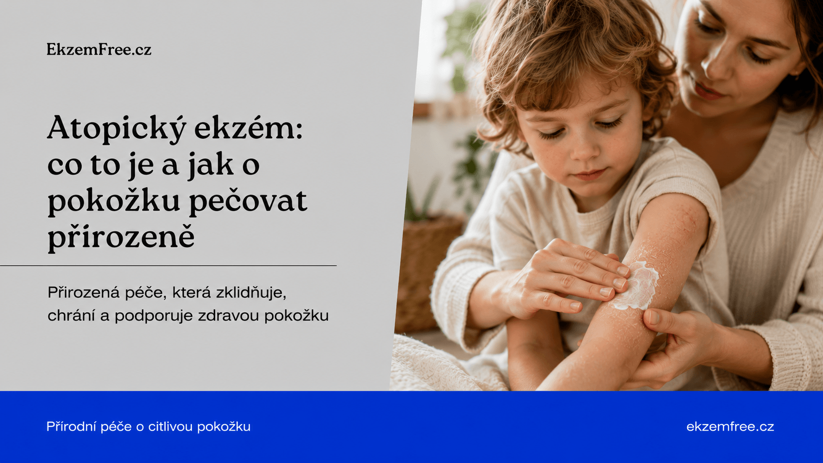Atopický ekzém: jak na péči přírodně