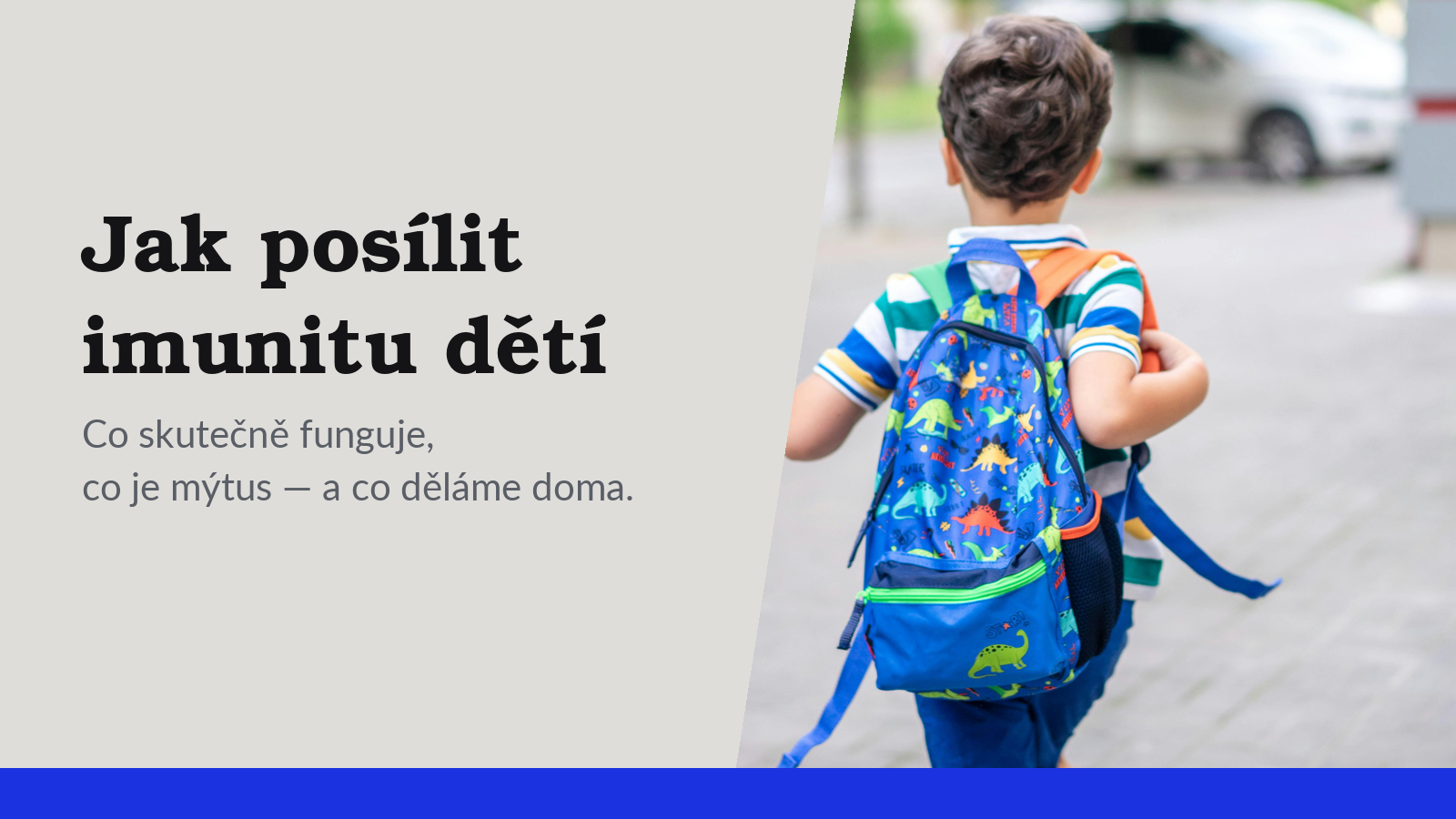 Jak posílit imunitu dětí: co skutečně funguje a co je mýtus
