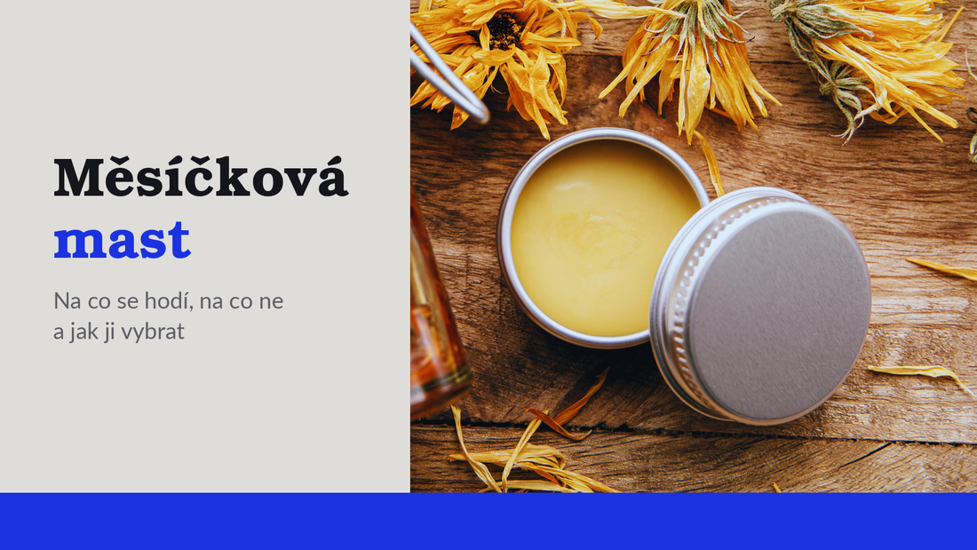 Měsíčková mast: na co se hodí, na co ne a jak ji vybrat