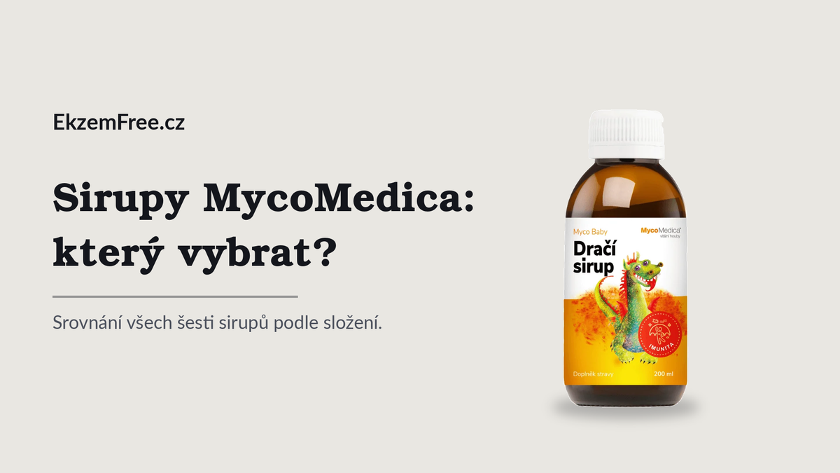 Sirupy MycoMedica pro děti: který vybrat?