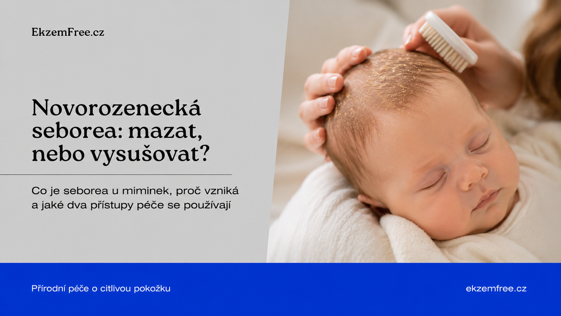 Seborea u miminek: mazat, nebo vysušovat?