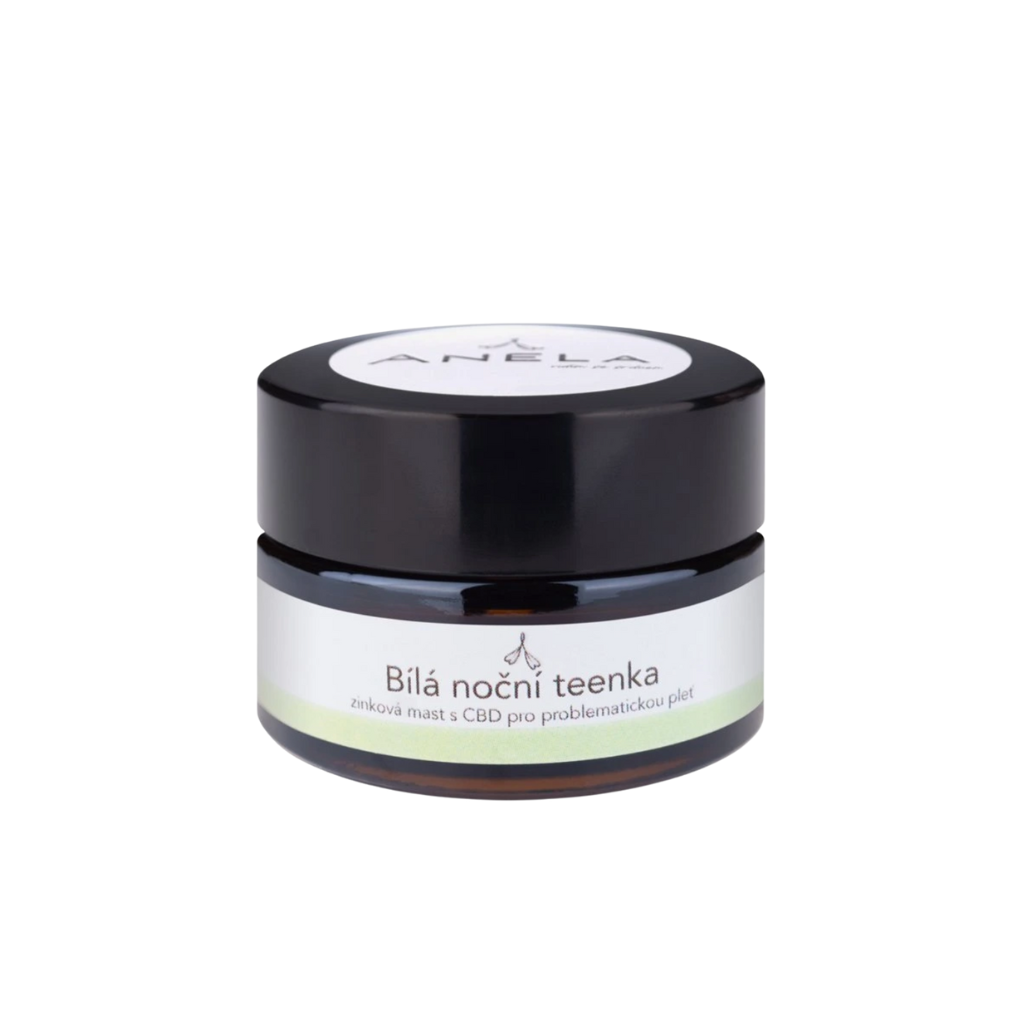 Anela Bílá noční teenka - CBD zinková mast