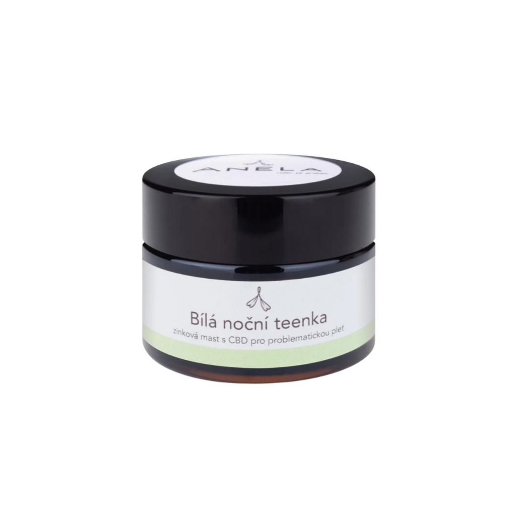 Anela Bílá noční teenka - CBD zinková mast