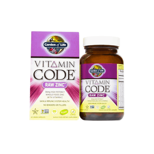 Garden of Life Vitamin Code RAW Zinek 60 kapslí doplněk stravy s vitamínem C
