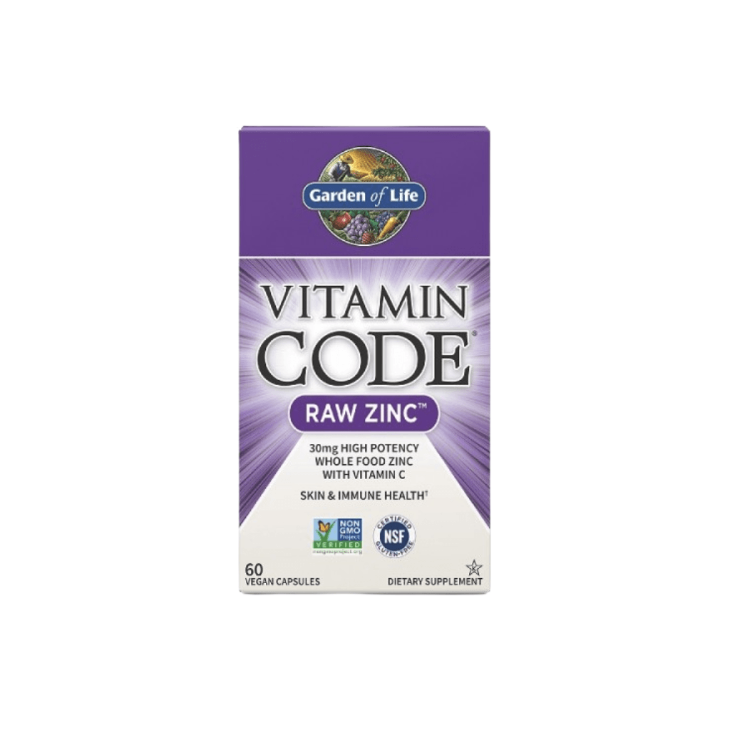 Garden of Life Vitamin Code RAW Zinek - 60 kapslí