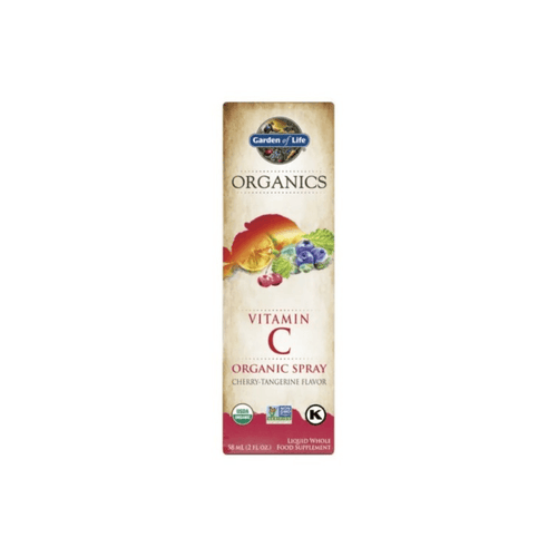 Garden of Life Organics Vitamín C ve spreji 58 ml příchuť třešně a mandarinky