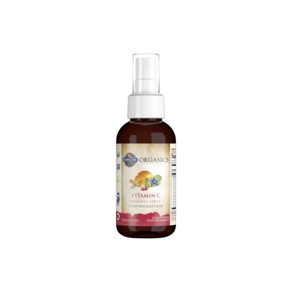 Garden of Life Organics Vitamín C ve spreji s příchutí třešně a mandarinky 58 ml