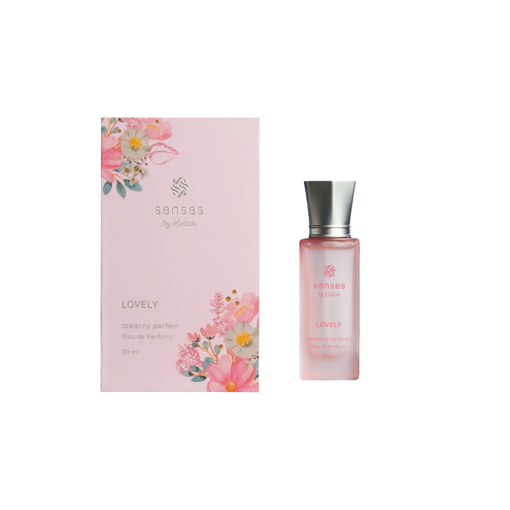 Kvitok Lovely Toaletní parfém s vůní malin, citrusů a květin 30 ml kazeta