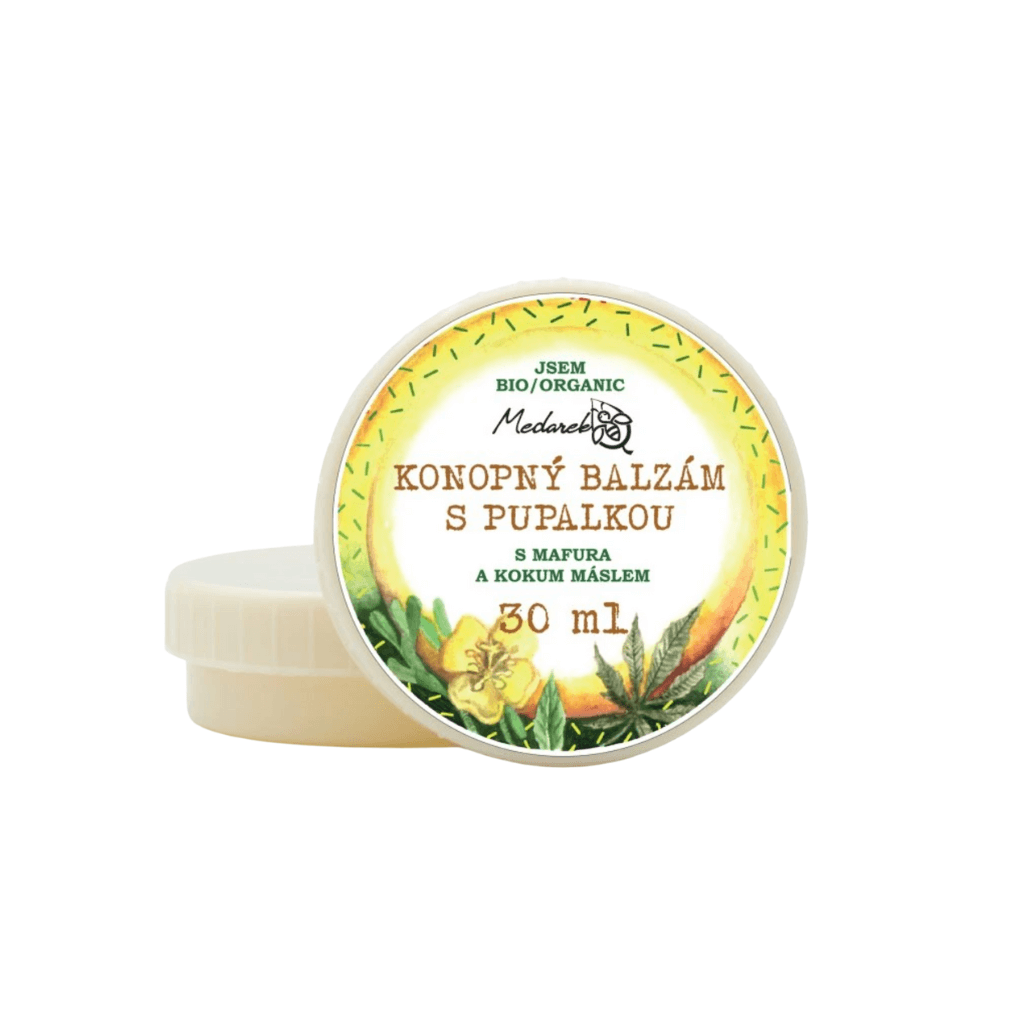 Medarek Konopný balzam s pupalkou