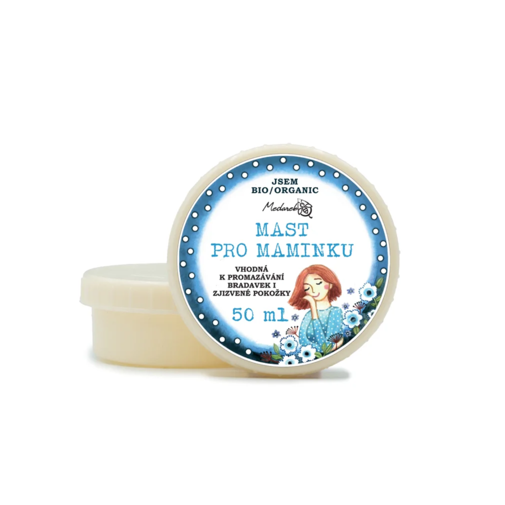 Medarek Mast Pro Maminku Bio, 50 ml, promazává bradavky a zjizvenou pokožku, ideální po porodu.