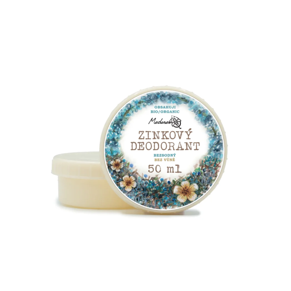 Zinkový deodorant Medarek - bez vůně