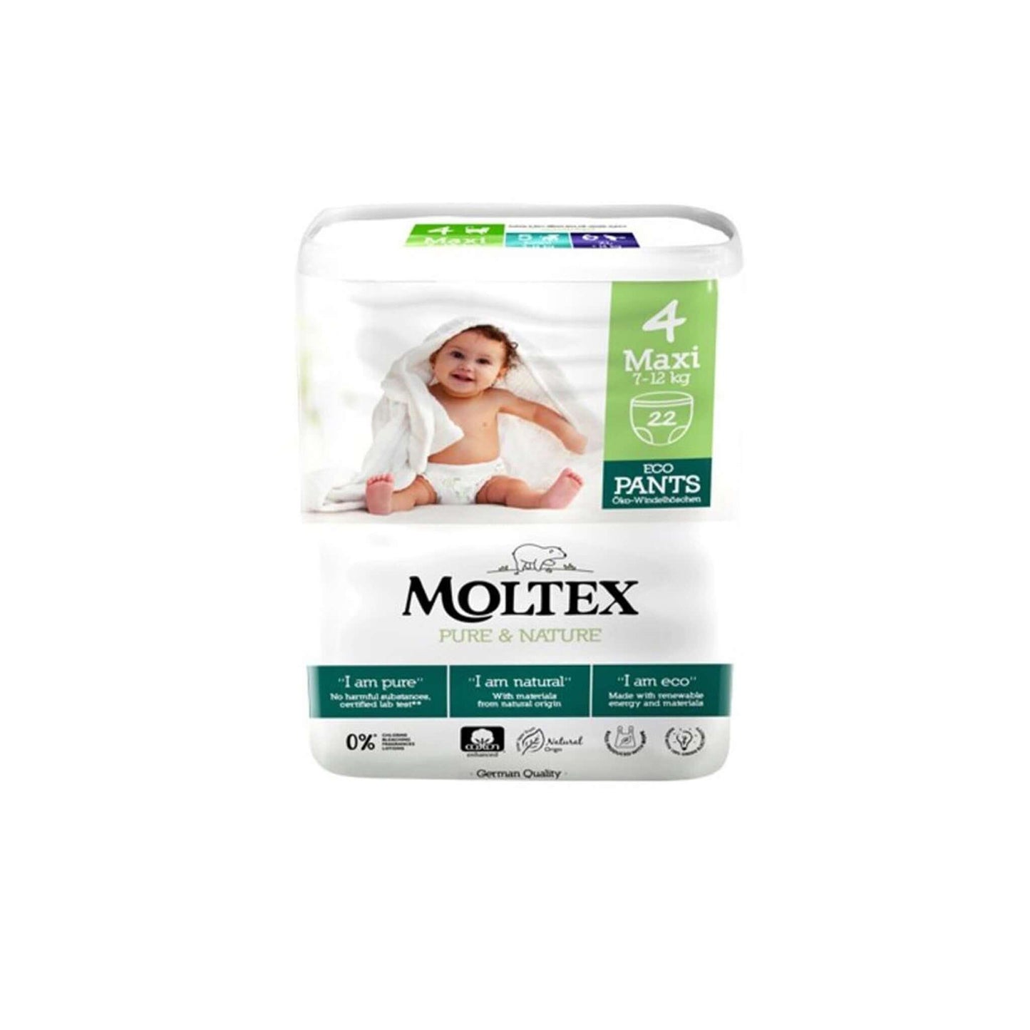 Moltex Natahovací non toxic plenkové kalhotky velikost 4-6 - Ekzemfree.cz