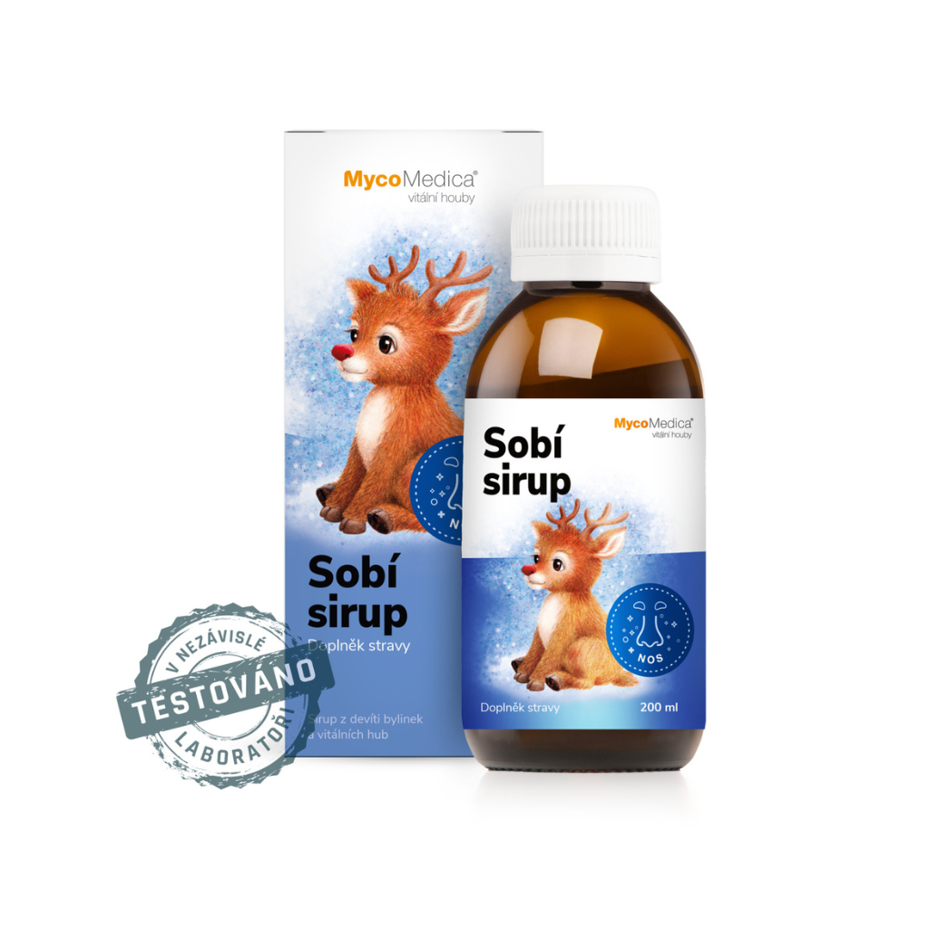 MycoMedica Sobí sirup - nosní dutiny 200 ml