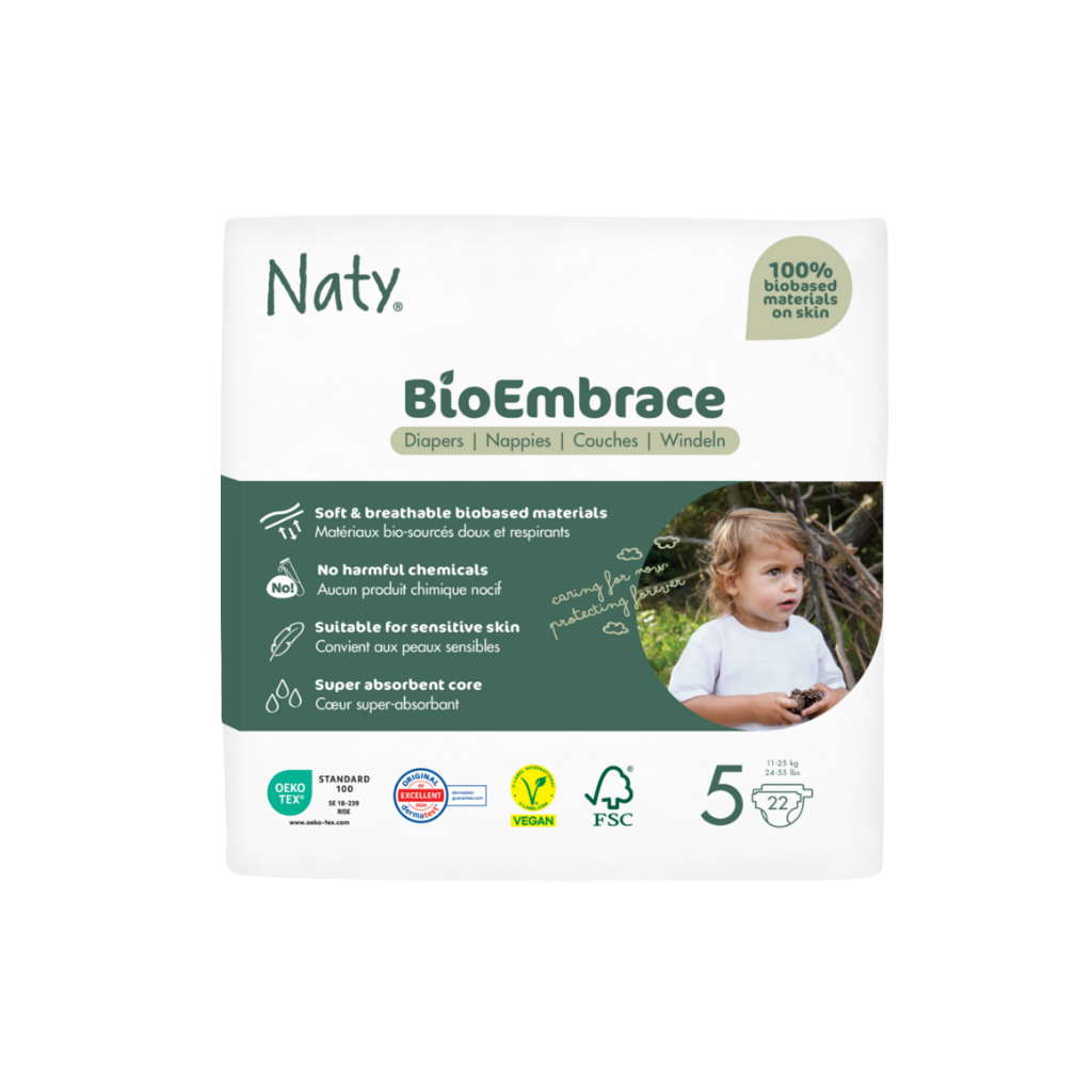 Eco by Naty Jednorázové non toxic plenky velikost 1-6