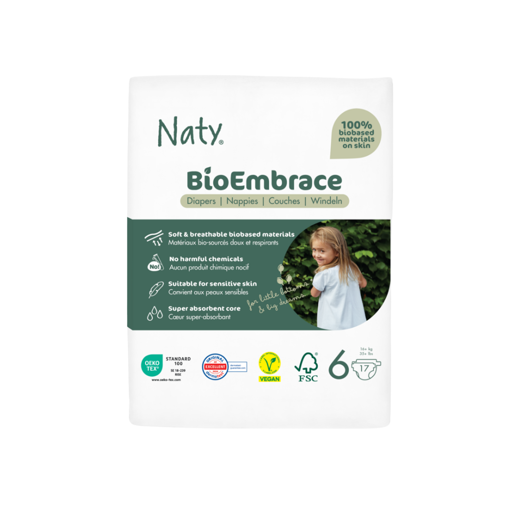 Eco by Naty Jednorázové non toxic plenky velikost 1-6