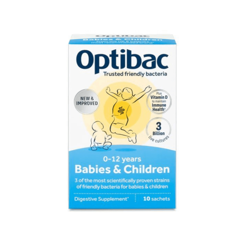 Optibac Babies and Child probiotika pro miminka a děti 10 sáčků - Ekzemfree.cz