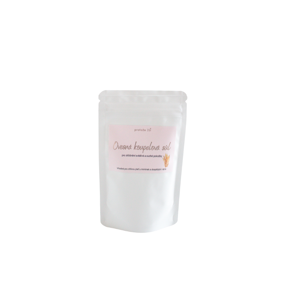 Protože Jsi Ovesná Koupelová Sůl