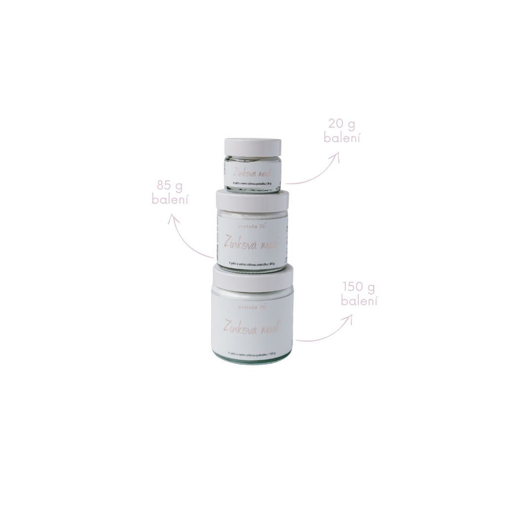 Protože Jsi Zinková mast s vysokým obsahem zinku proti svědění a na rány