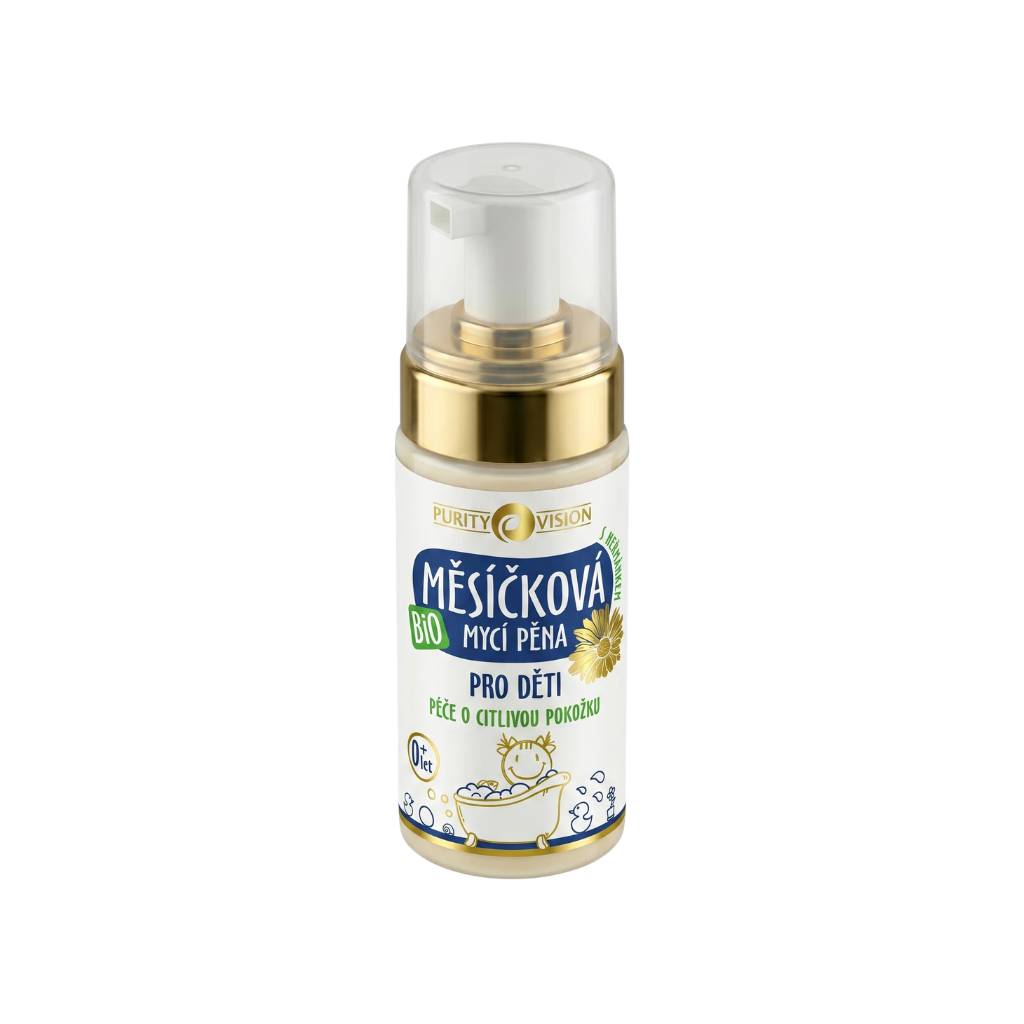 Purity Vision Bio Měsíčková mycí pěna pro děti 90 ml