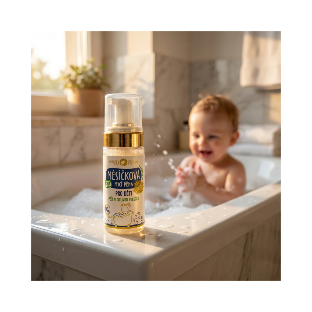 Purity Vision Bio Měsíčková mycí pěna pro děti 90 ml