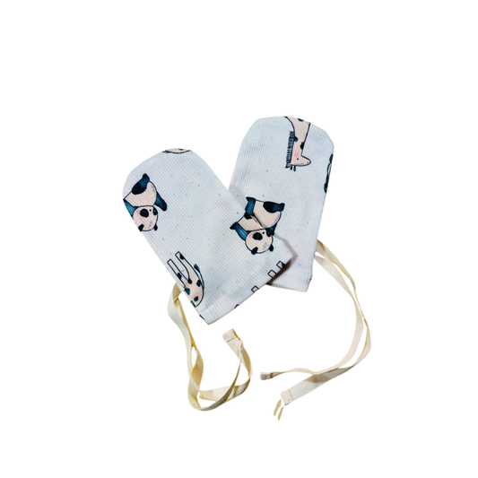 Ochranné rukavičky na svědění Panda a žirafa