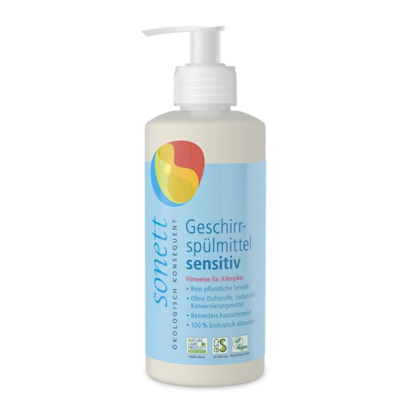 Sonett Sensitive Gel na nádobí pro citlivou pleť a alergiky