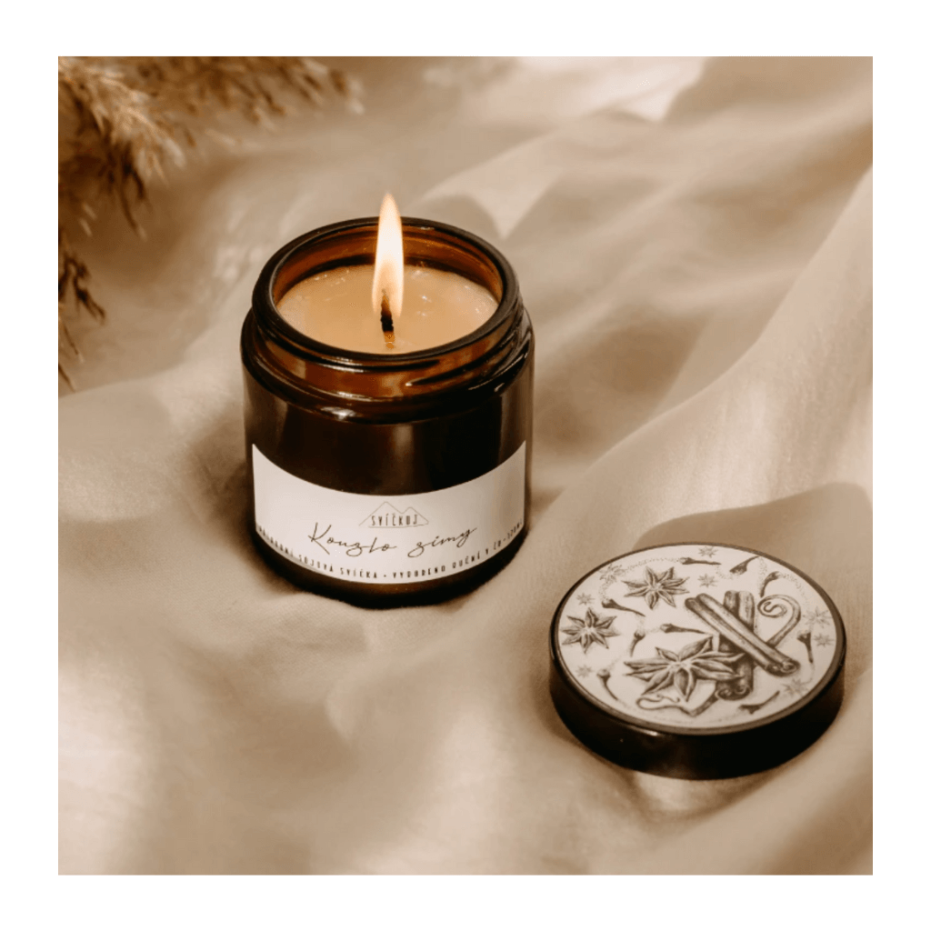 Svíčkuj Sójová svíčka Kouzlo zimy - skořice, hřebíček, badyán, vanilka