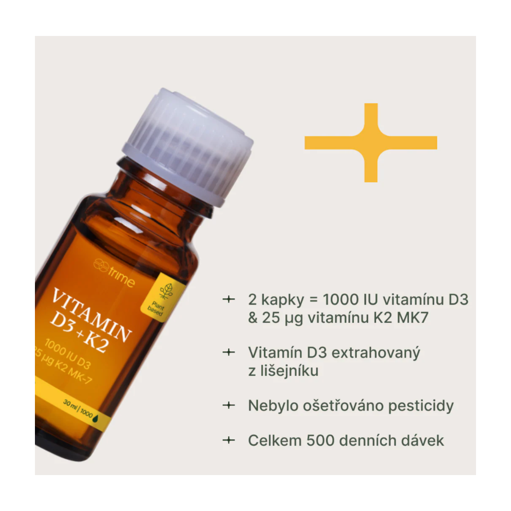 Trime D3/K2 1000 IU D3 / 25 µg K2-MK7