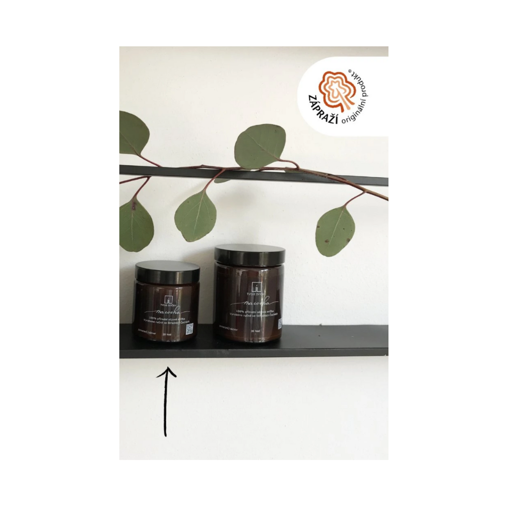 Tvoje Svíčka Sojová svíčka Macocha - pomeranč a zázvor