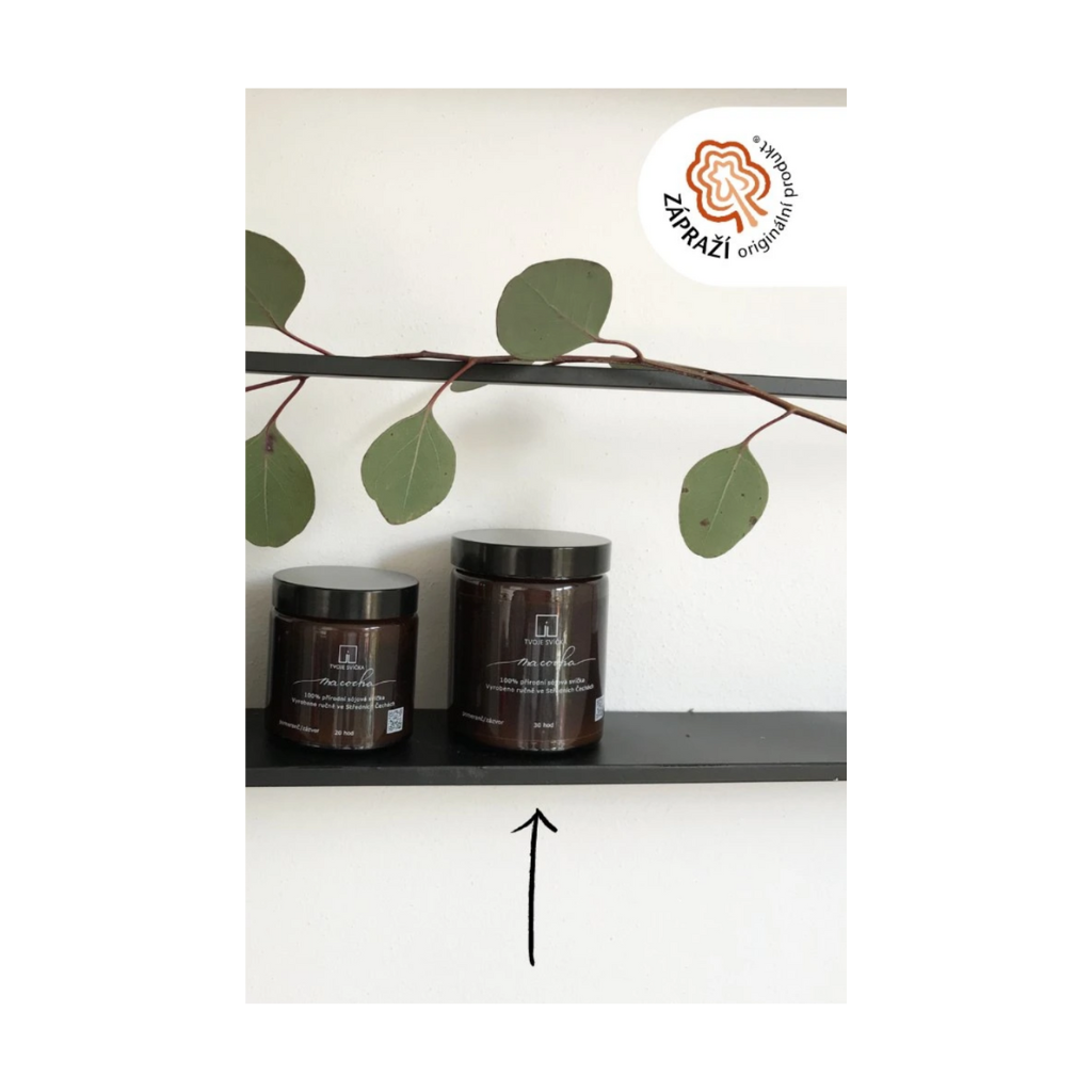 Tvoje Svíčka Sojová svíčka Macocha - pomeranč a zázvor