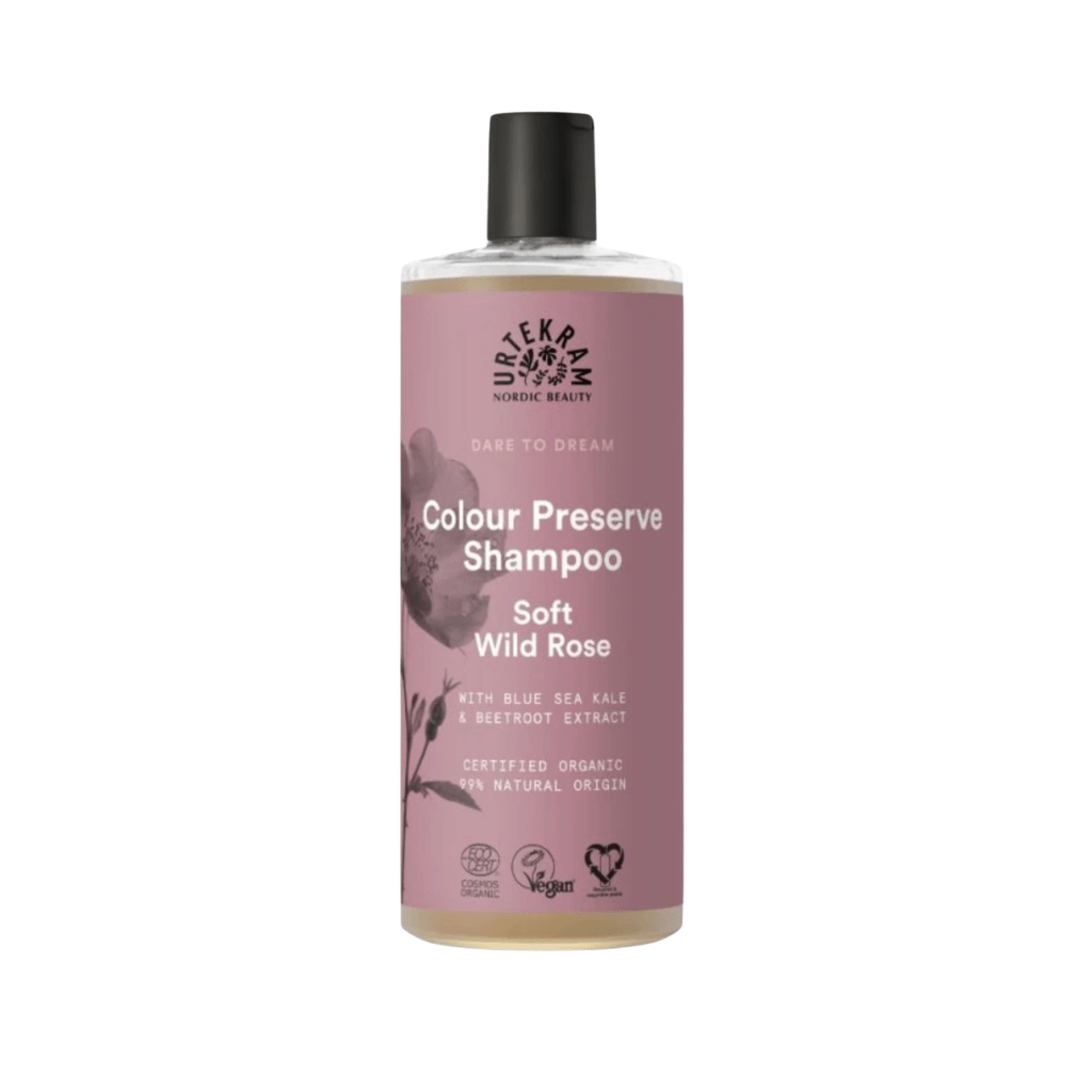 Urtekram šampon Divoká růže - barvené vlasy BIO