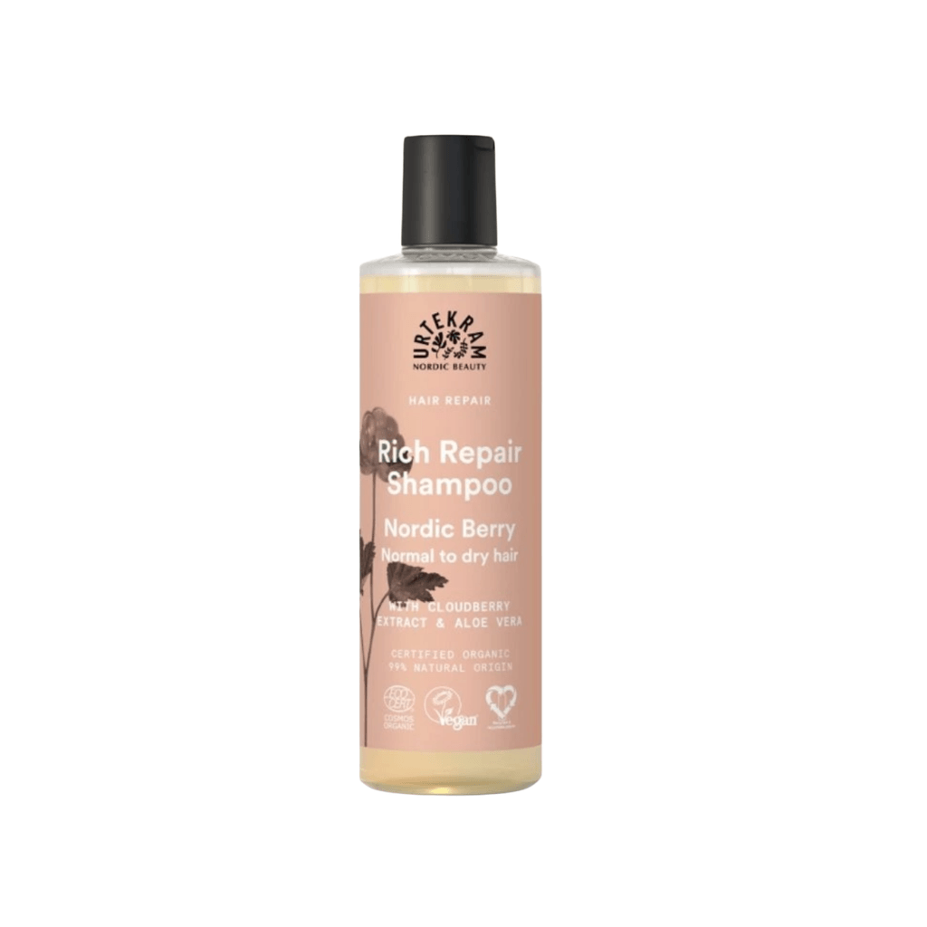 Urtekram Šampon Nordic Berry - poškozené vlasy BIO