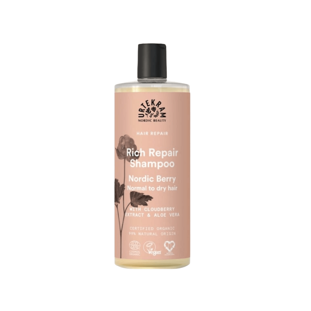 Urtekram Šampon Nordic Berry - poškozené vlasy BIO