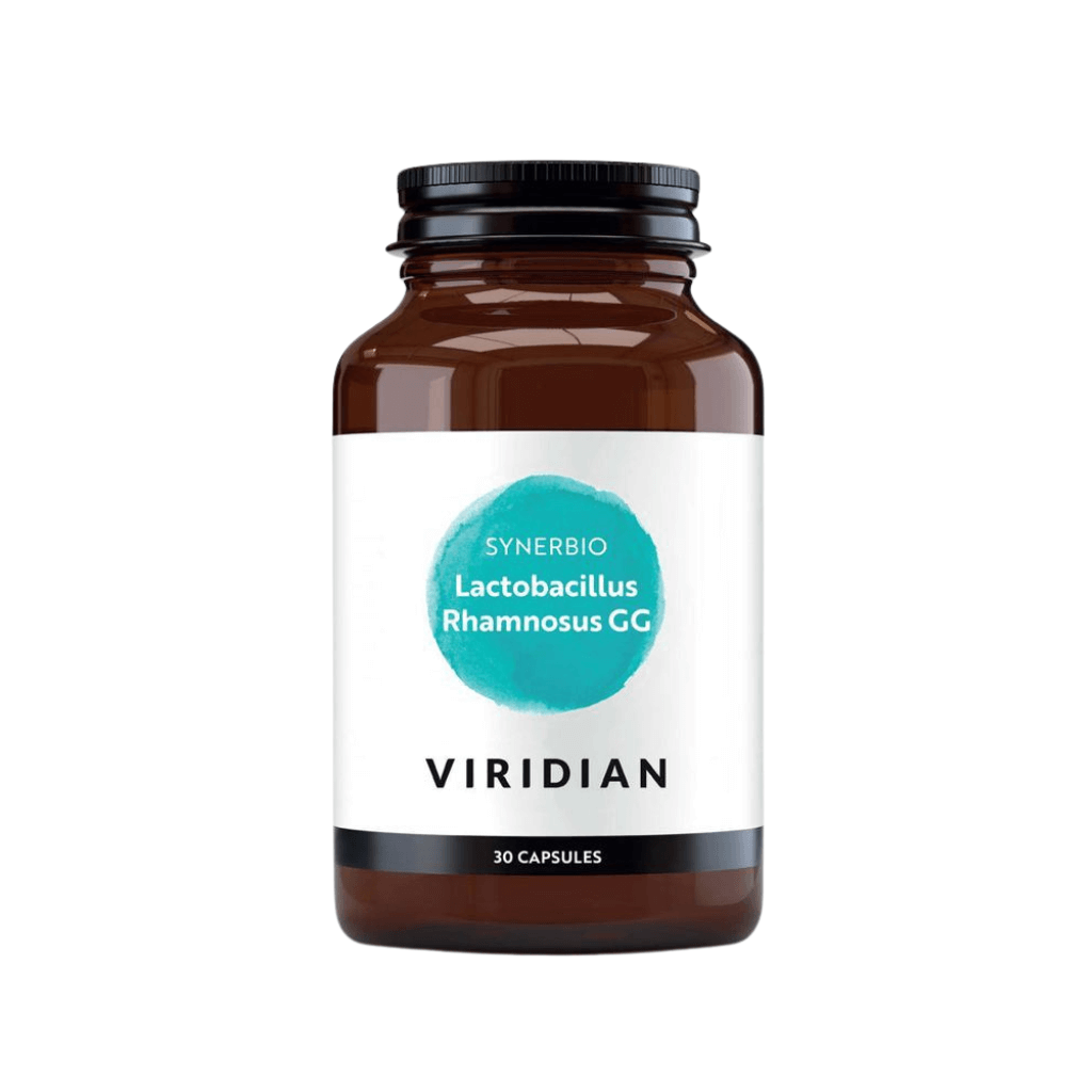 Viridian probiotika Synerbio Lactobacillus Rhamnosus GG 30 kapslí - Ekzemfree.cz