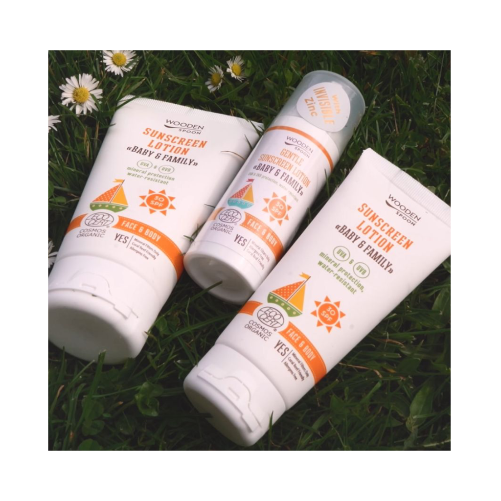 Wooden Spoon Baby & Family SPF 30 opalovací tělové mléko