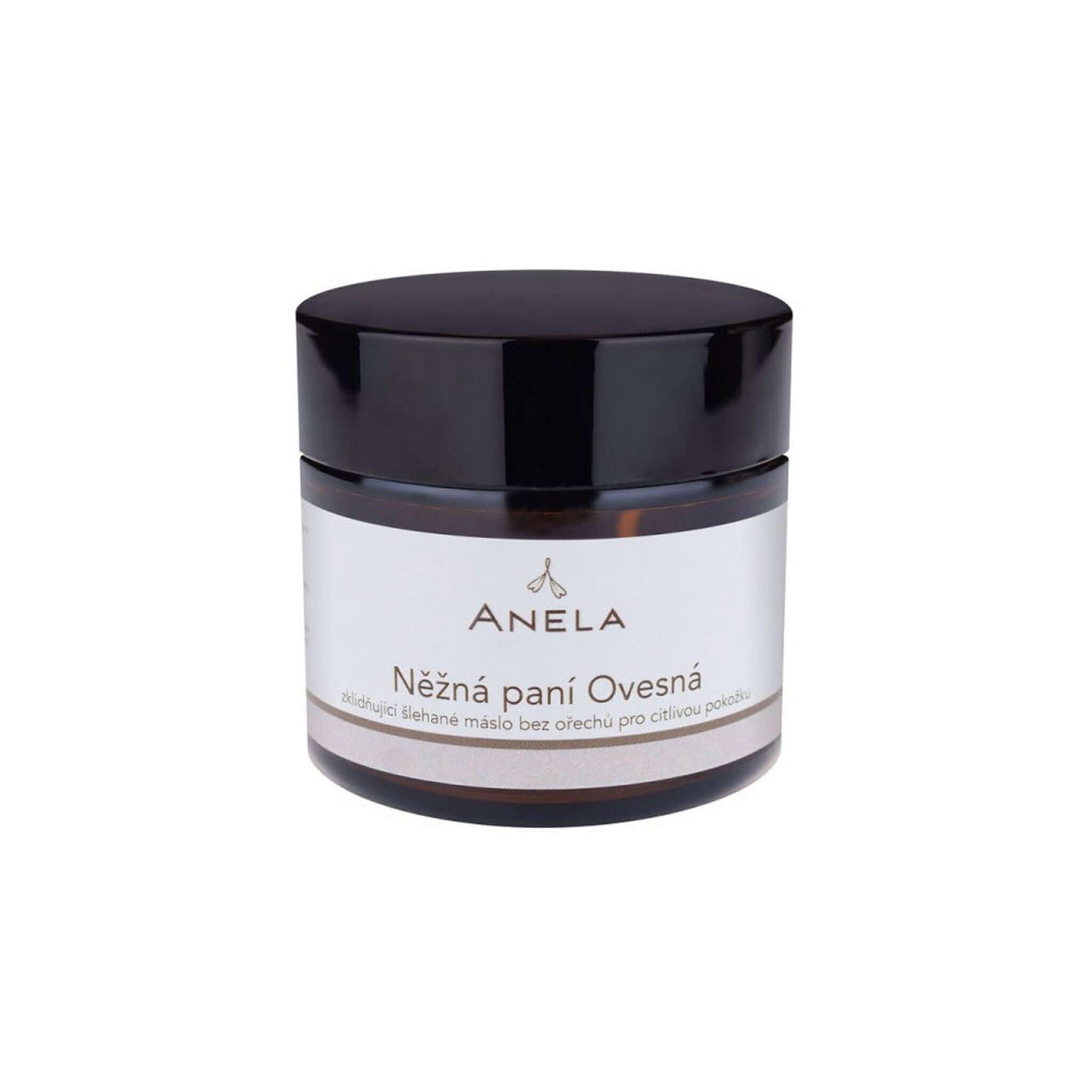 Něžná paní Ovesná - zklidňující šlehané máslo bez ořechů pro citlivou pokožku a miminka.