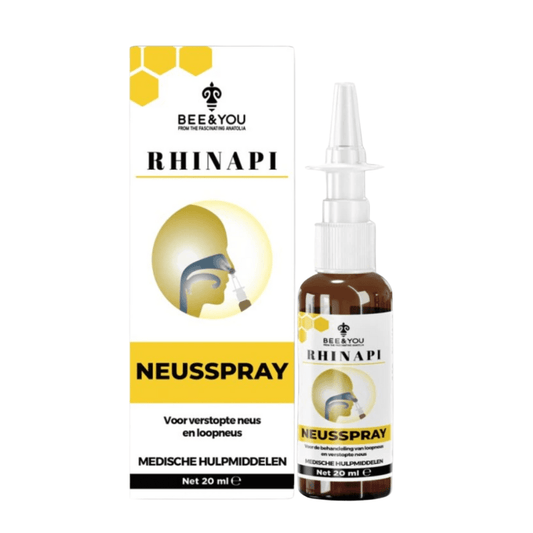BEE&YOU Nosní sprej s propolisem a eukalyptem - Rhinapi - EkzemFree.cz