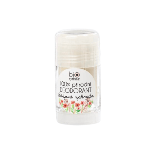 Biorythme 100% přírodní deodorant Růžová Zahrada s květinovou vůní pro ženy.