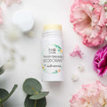 Biorythme deodorant bezsodý v cukrárně s přírodními ingrediencemi a sladkou ovocnou vůní broskví a meruněk.